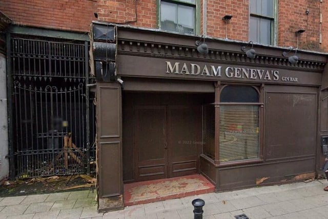 Madam Geneva's Gin Bar on King Street has a rating of 4.7/5.