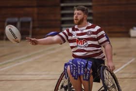 Wigan Warriors Wheelchair drew with Leeds Rhinos at the weekend (Credit: Bryan Fowler)
