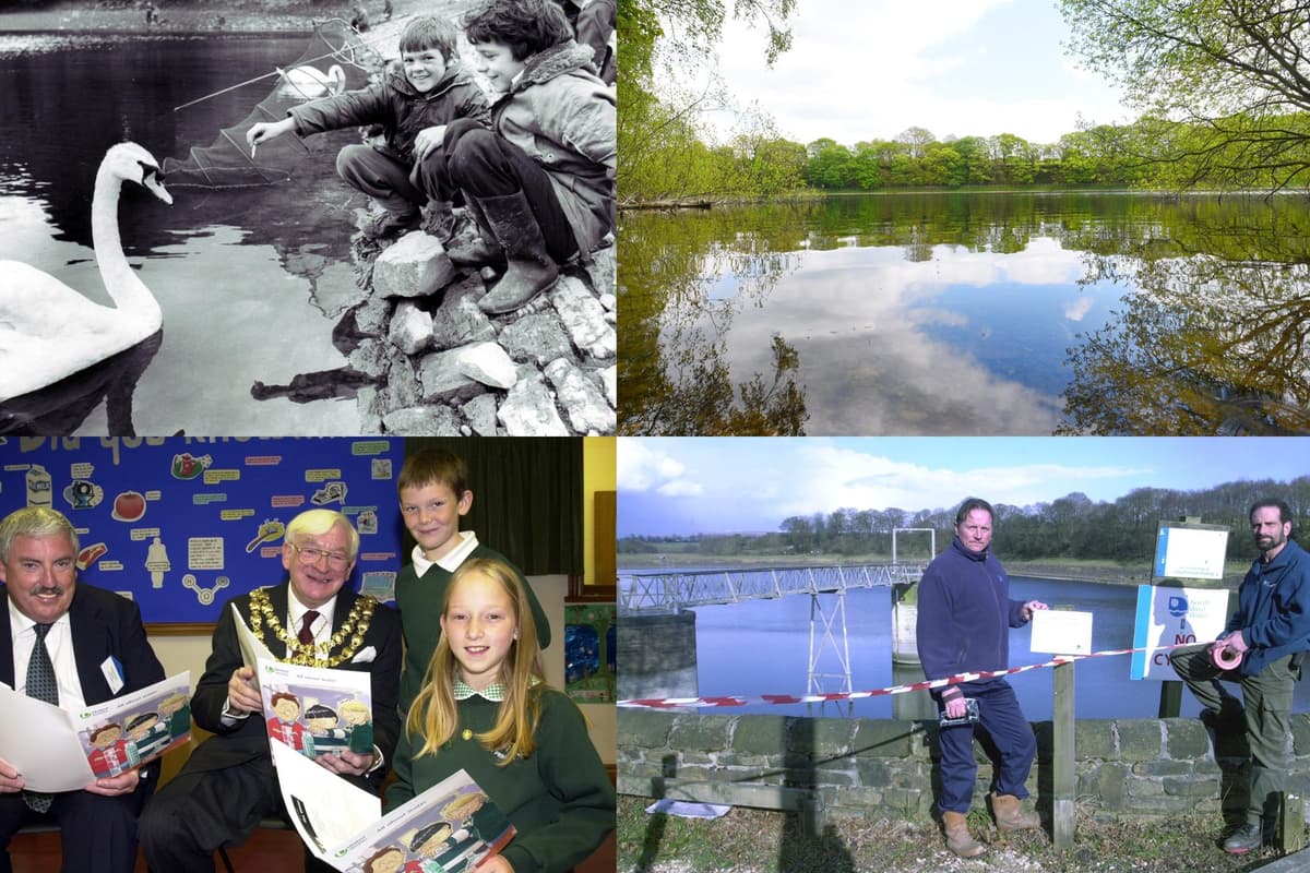 Beauty spot: pictures from the past of Wigan's Worthington Lakes 