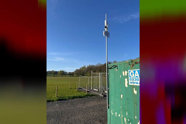 CCTV is now operating at the Convent ground