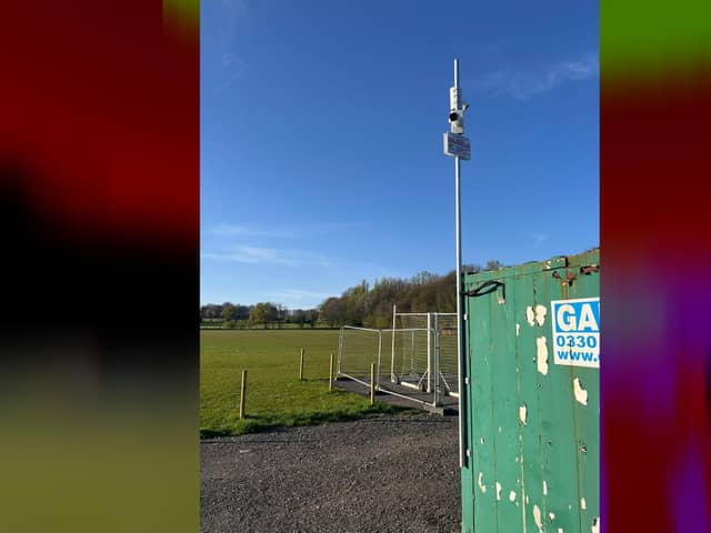 CCTV is now operating at the Convent ground