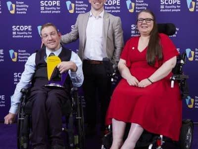 Scope Disability Equality Awards 2024. Happy Smiles Training