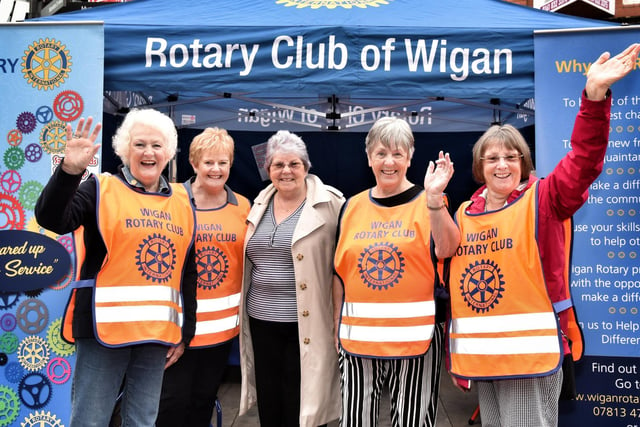 Also taking place on Saturday July 8 is Community Day, run by Wigan Rotary Club which will see Standishgate and the Market Place bedecked with stalls from approximately 40 local community groups, each looking to raise their profile and funds