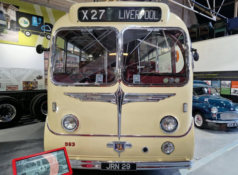 A classic bus from the swinging sixties