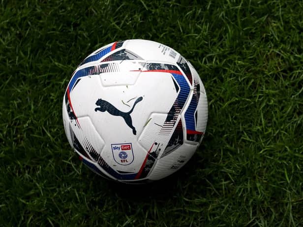 EFL match ball. (Photo by George Wood/Getty Images)