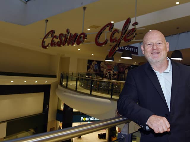Mike Matthews says 2023 is a big year for the Grand Arcade and the town centre as a whole