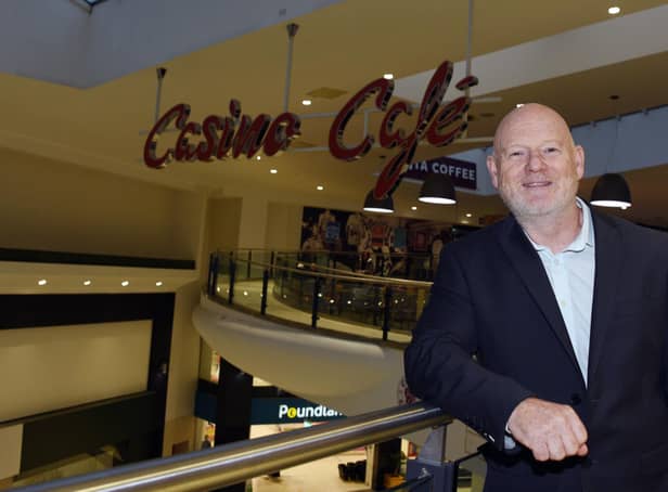 Mike Matthews says 2023 is a big year for the Grand Arcade and the town centre as a whole