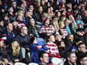 Wigan Warriors fans made their way to the John Smith's Stadium on Friday night.