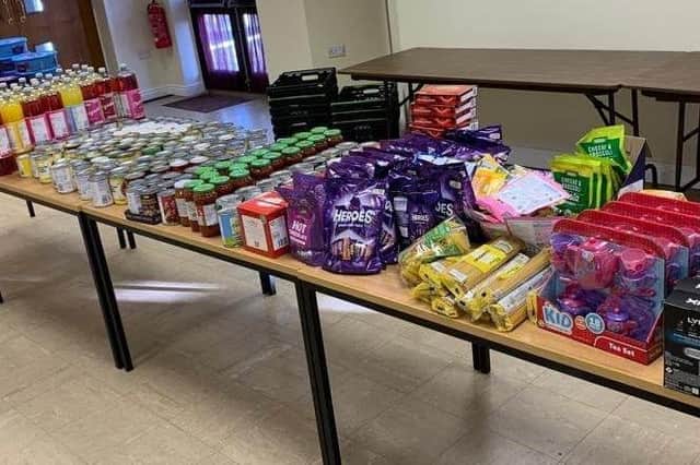 The donation from Miller Homes.