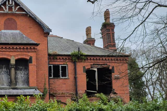This once great house rapidly falling apart in front of our eyes, I need to win the lottery, it needs saving.