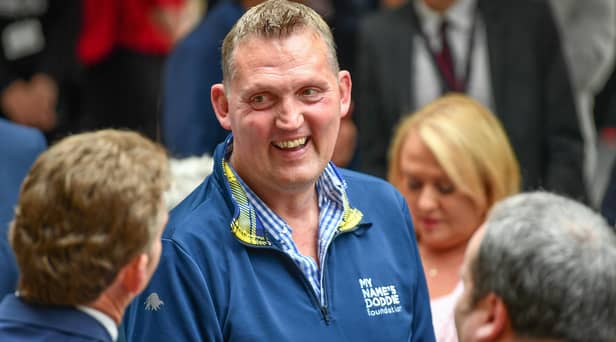 The late Doddie Weir set up the foundation back in 2017 (Photo by Jeff J Mitchell/Getty Images)
