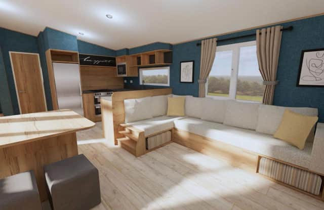The Exclusive Oakwood accommodation at Appletree Country Park