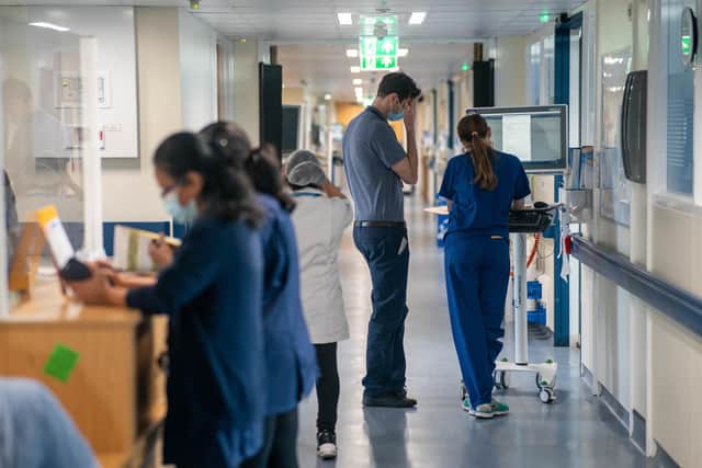 Across the country, the overall morale score for NHS staff fell to its lowest point in five years