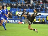 Miguel Azeez impressed during his Latics debut at Cardiff
