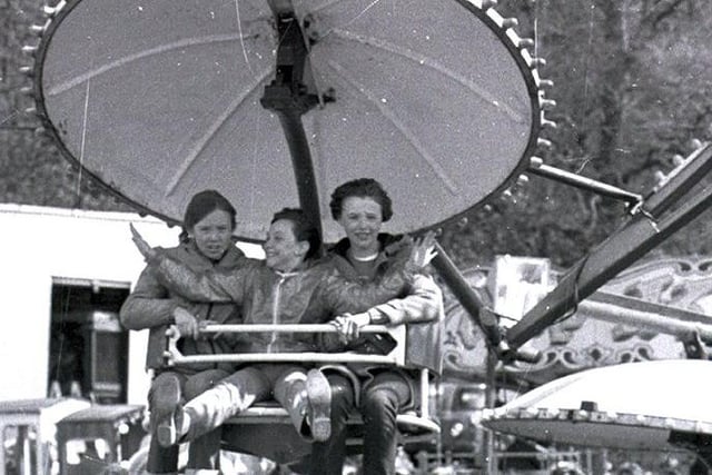 All the fun of the fair in Wigan during the May bank holiday 1982