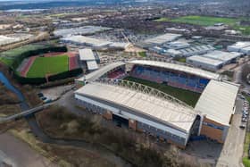 Robin Park Arena and the Brick Community Stadium, home of Wigan Athletic and Wigan Warriors. Photo: Kelvin Lister-Stuttard