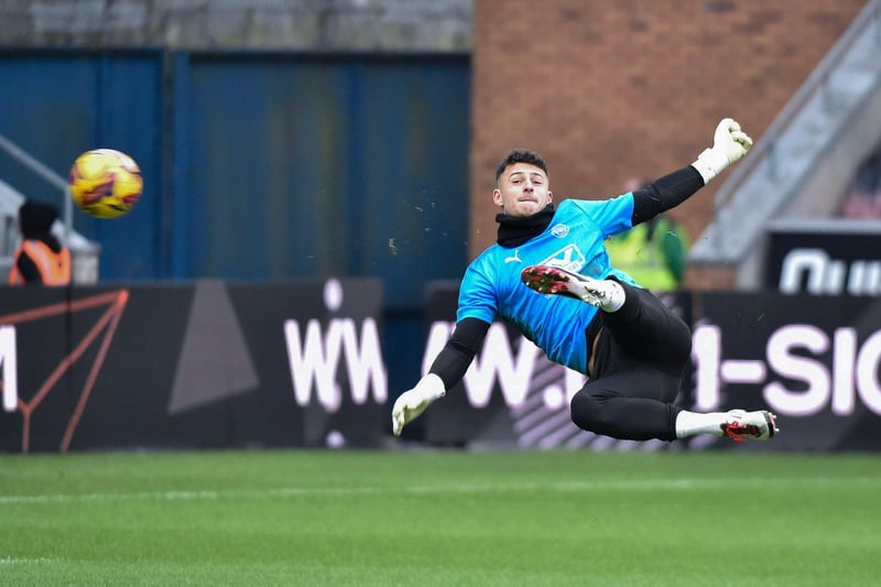 Stunning save counted for nothing as Burton levelled from the rebound, no chance with the second goal, deserved better protection in front of him