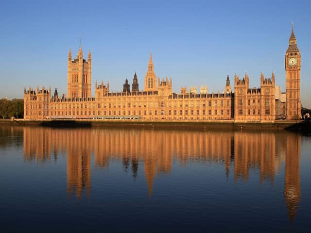 LONDON, ENGLAND - MAY 13:  The Houses of Parliament are bathed in the early morning sunshine on May 13, 2010 in London, England. New Prime Minister David Cameron is holding his first full cabinet meeting today.  (Photo by Christopher Furlong/Getty Images)