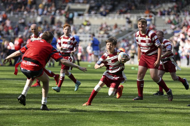 Wigan Warriors LDRL took part in a mini festival at the Magic Weekend.