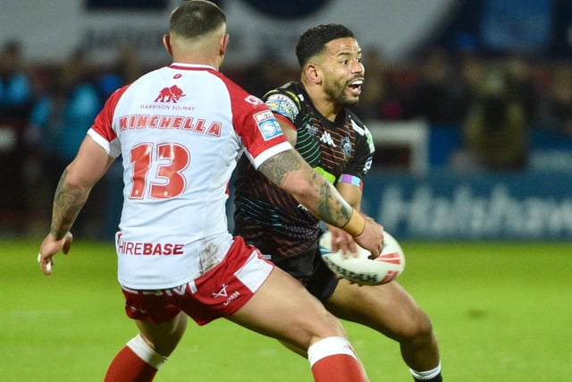 Shout for Wigan's player of the match on a poor night. Came on and was lively around the ruck, with 101 metres made from 10 carries