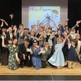 Bedford High School students performing Mary Poppins