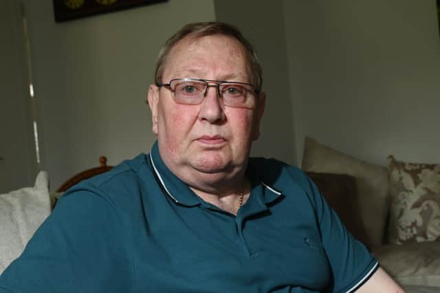 Disabled pensioner John Shaw, 68, from Ashton-in-Makerfield is angry and upset after a local taxi company failed to pick him up.