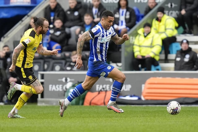 Provided more of a physical threat as Latics hunted a winner