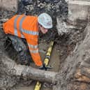 Gas mains being upgraded