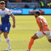 Max Power was involved in an exchange of views with some Latics supporters straight after the full-time whistle