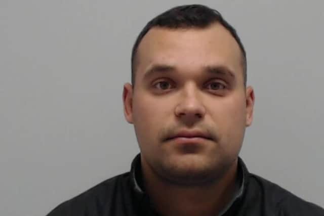 Andrius Uzkuraitis was given six years behind bars for assisting an offender