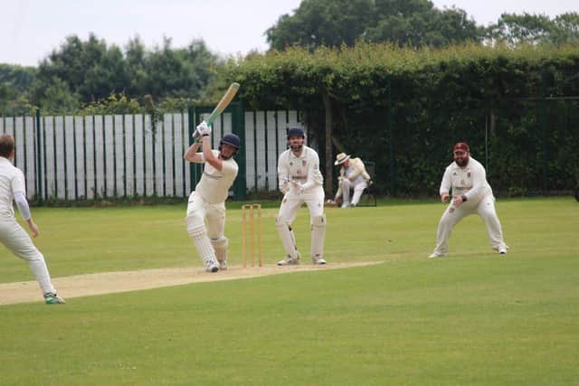 Mark Waddington batting