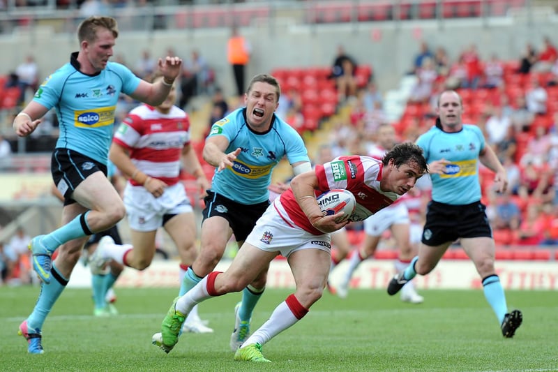 Wigan produced a huge 70-0 victory over London Broncos at Leigh Sports Village to book their place in the 2013 final. 
Pat Richards scored two tries and 11 goals to help Shaun Wane's side on their way. 
Josh Charnley also went over for a brace, while Darrell Goulding, Lee Mossop, Sam Tomkins, Blake Green, Scott Taylor, Matty Smith, Liam Farrell and Iain Thornley were all on the scoresheet as well.
