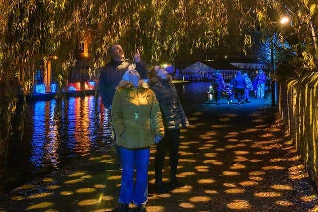 Light Night, Wigan 2021.