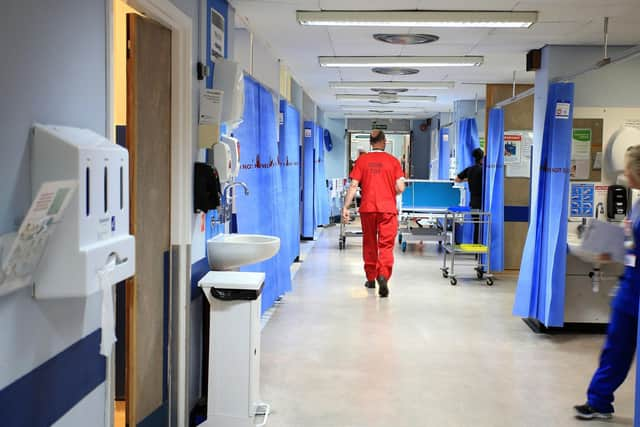 Patients face long waits to be admitted to a bed