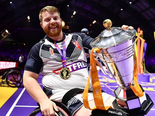 2022 Wheelchair World Cup winner with England, Wigan's Declan Roberts has announced his playing retirement