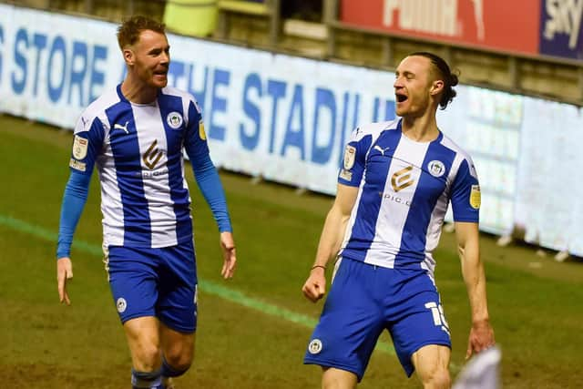 Will Keane celebrates his 21st goal of the season