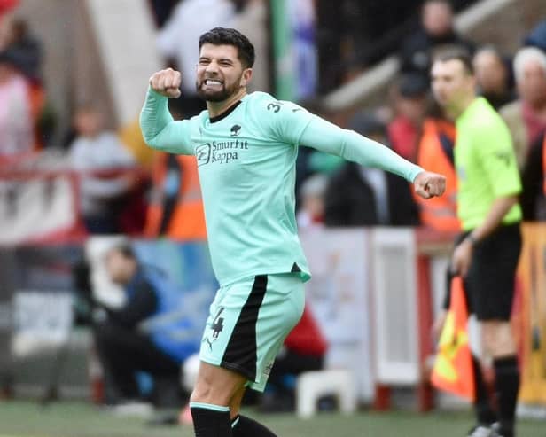 Jordan Jones' first goal for Latics was the match-clincher at Exeter
