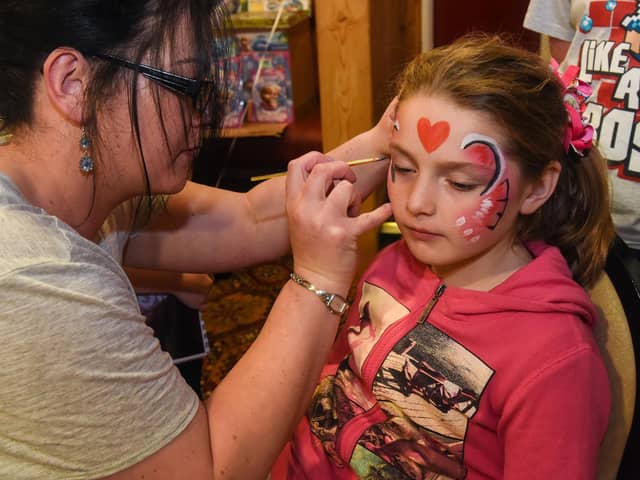 Face painting will be on offer at the Skelmersdale Show
