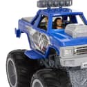 Coming with eight breakaway pieces and real rollign wheels, this WWE Mosnter Truck is only available at Smyths Toys