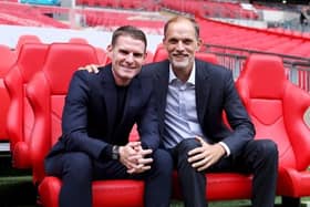 Anthony Barry and Thomas Tuchel will form the new England coaching partnership