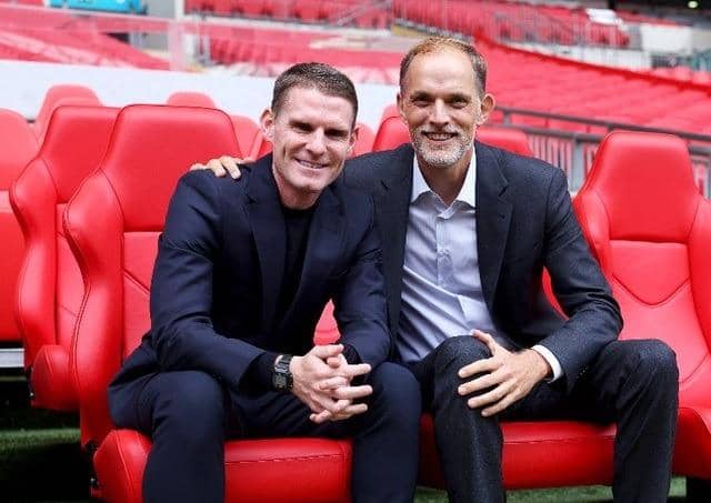 Anthony Barry and Thomas Tuchel will form the new England coaching partnership