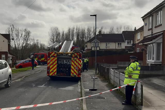 Vulcan Road, Marsh Green, sealed off