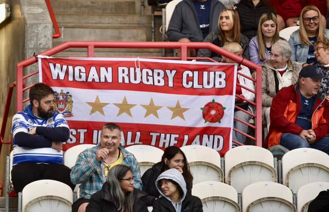 Wigan Warriors fans made the trip to Craven Park to support Matty Peet's side.