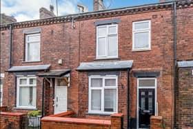 Typical terraced homes in Wigan
