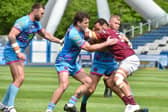 Wigan Warriors prop Liam Byrne received a Grade C head contact charge by the match review panel