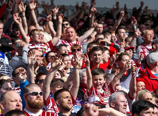 Wigan Warriors take on St Helens in the first Good Friday Derby since 2019
