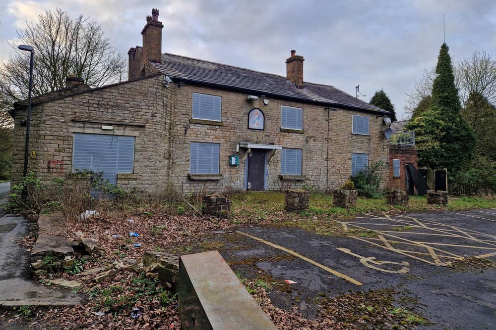 A forlorn-looking Prince William pub-restaurant