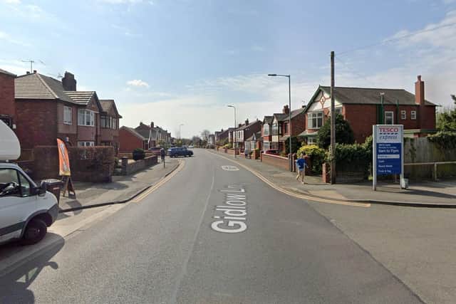 The collision occurred on Gidlow Lane, Wigan