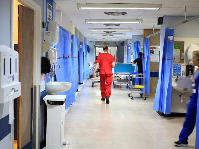 Hospital staff are working through the backlog of patients waiting for treatment
