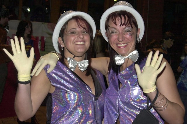 Fancy dress fun on Wigan's King Street on Boxing day night - 2004